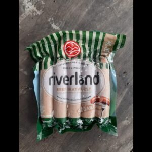 Beef Bratwurst Sausage. Halal. 360 g